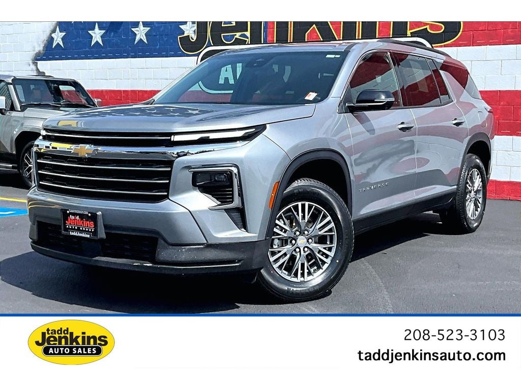 Sterling Gray Metallic 2024 Chevrolet Traverse SUV / Crossover Four-Wheel Drive 8-Speed Automatic