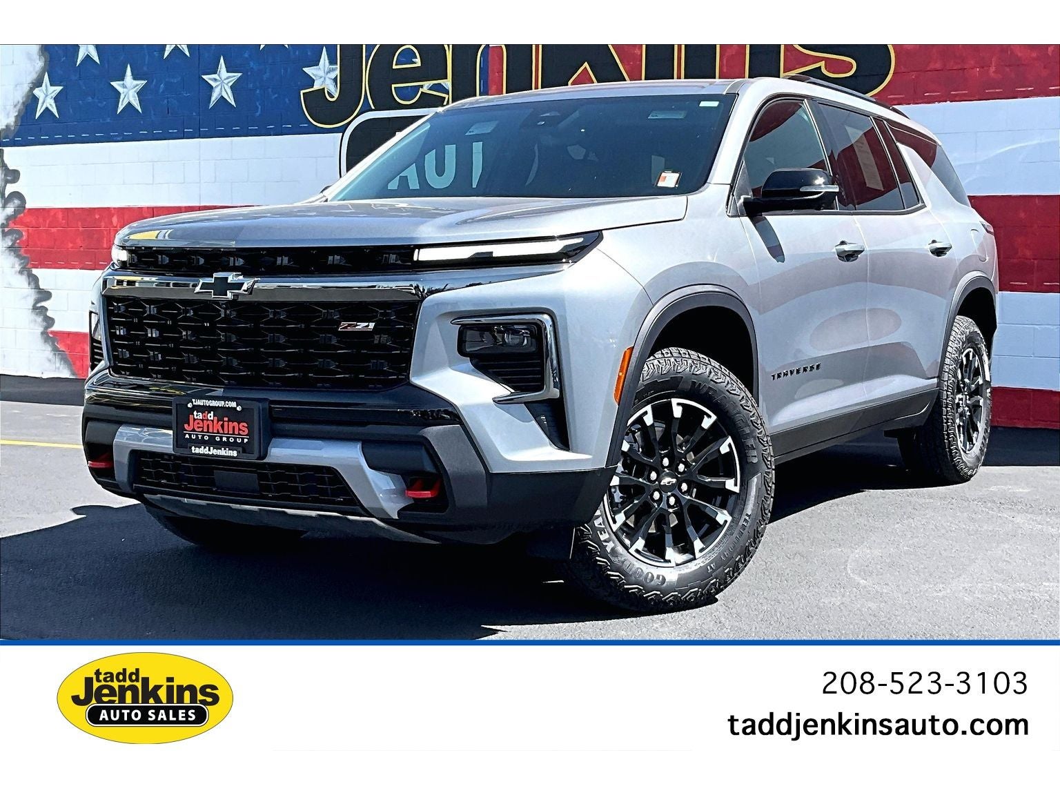 Sterling Gray Metallic 2026 Chevrolet Traverse SUV / Crossover Four-Wheel Drive 8-Speed Automatic
