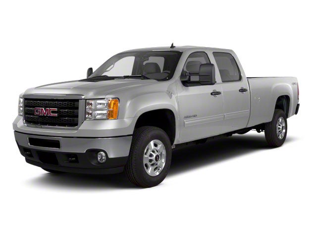 Pure Silver Metallic 2010 GMC Sierra 2500HD Pickup Truck Four-Wheel Drive 6-Speed Automatic