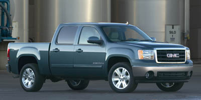 Fire Red 2007 GMC Sierra 1500 Pickup Truck Four-Wheel Drive 4-Speed Automatic