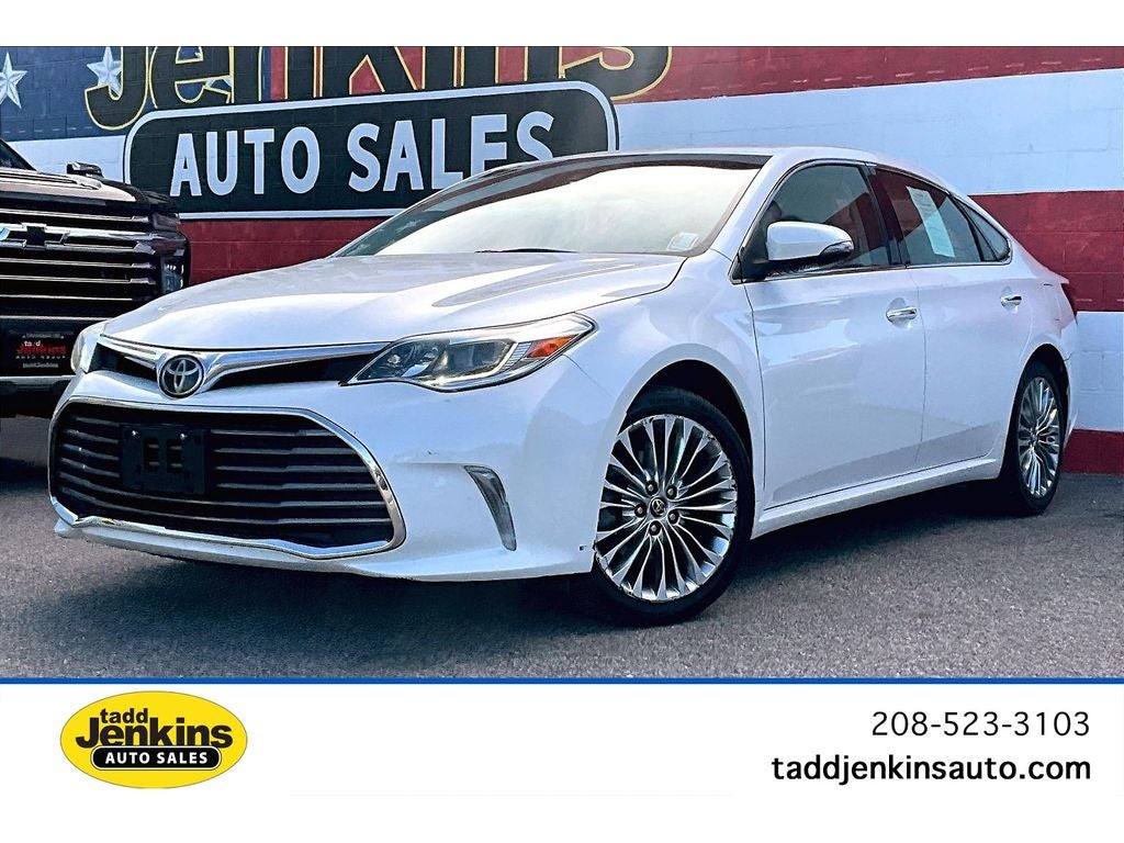White (Blizzard Pearl) 2016 Toyota Avalon Limited Sedan Front-Wheel Drive 6-Speed Automatic