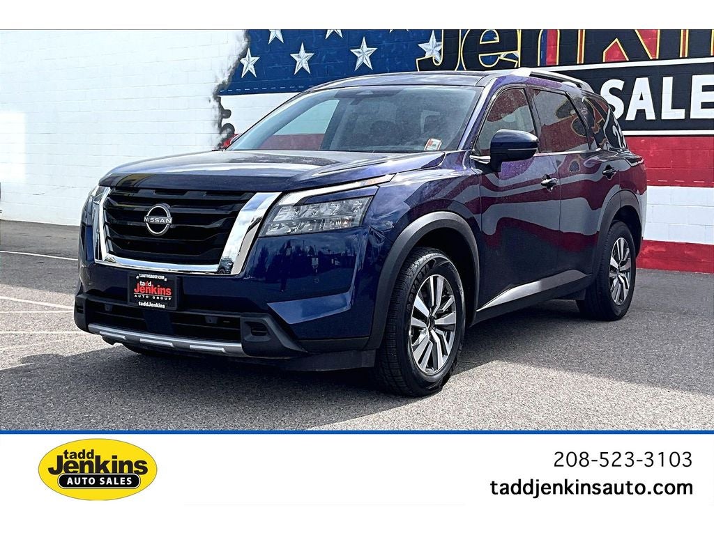 Deep Ocean Blue Pearl 2025 Nissan Pathfinder SUV / Crossover All-Wheel Drive 9-Speed Automatic