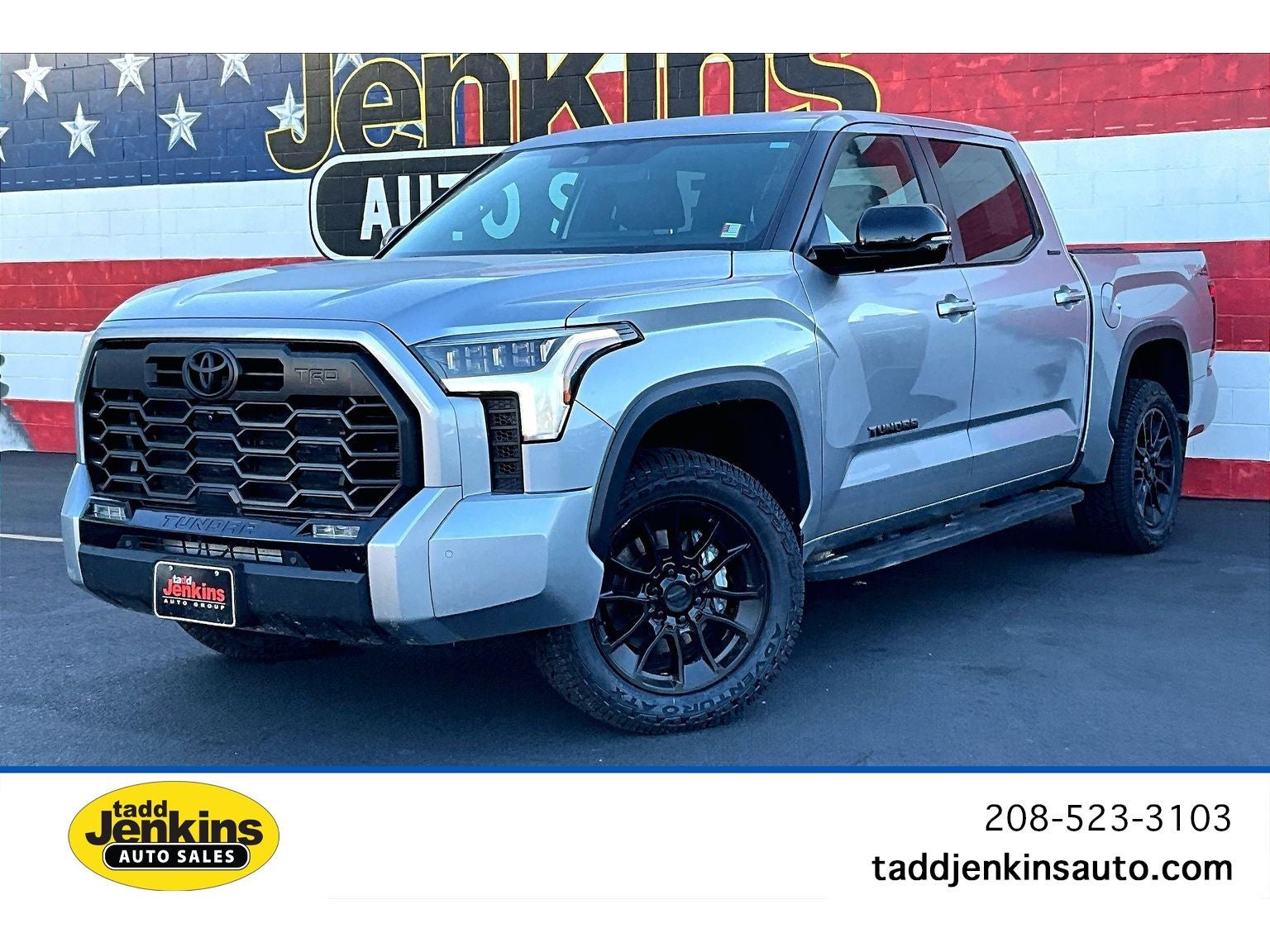 Celestial Silver Metallic 2025 Toyota Tundra Pickup Truck Four-Wheel Drive Automatic