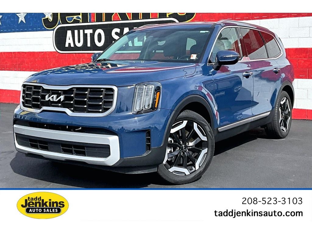 Midnight Lake Blue 2025 Kia Telluride SUV / Crossover All-Wheel Drive 8-Speed Automatic