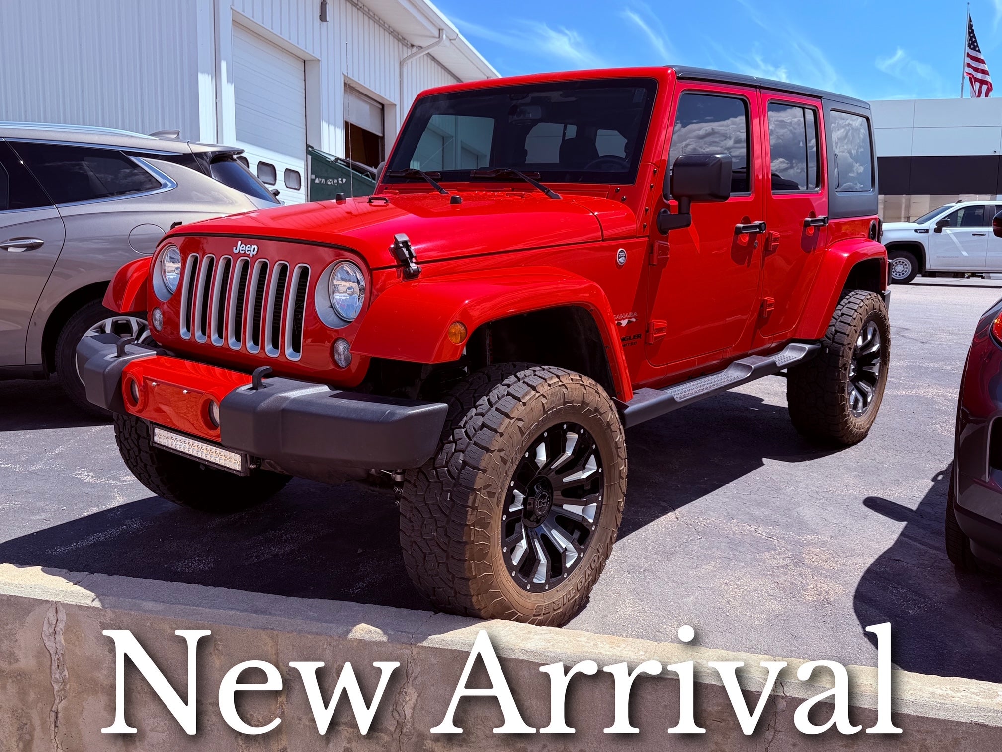 Red 2017 Jeep Wrangler SUV / Crossover Four-Wheel Drive 