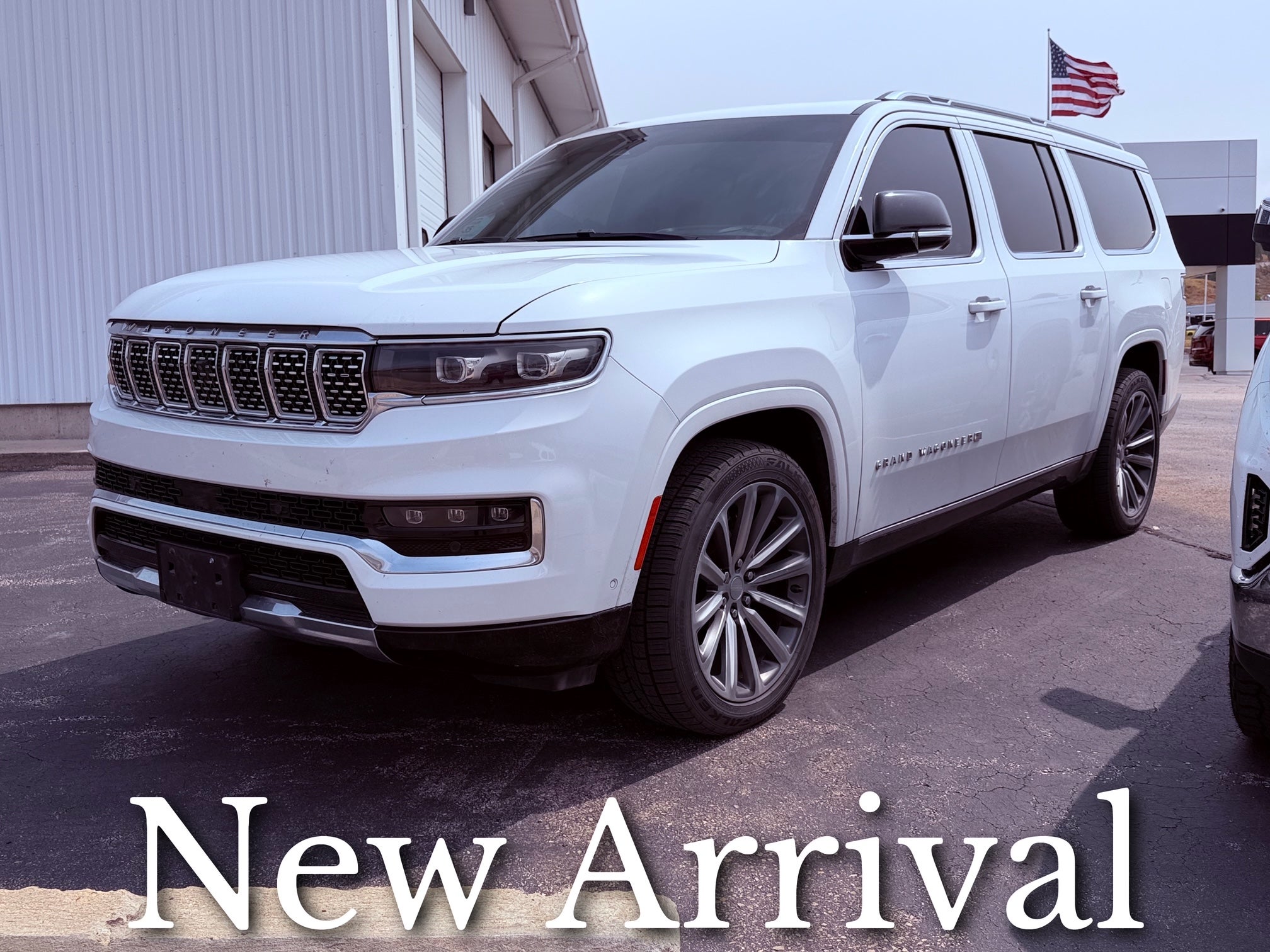 White 2023 Jeep Grand Wagoneer L SUV / Crossover Four-Wheel Drive 8-Speed Automatic