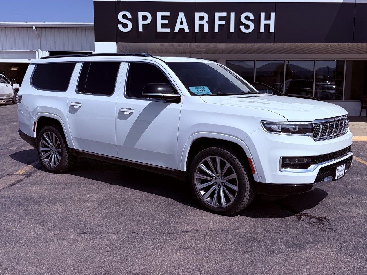 White 2023 Jeep Grand Wagoneer L SUV / Crossover Four-Wheel Drive 8-Speed Automatic