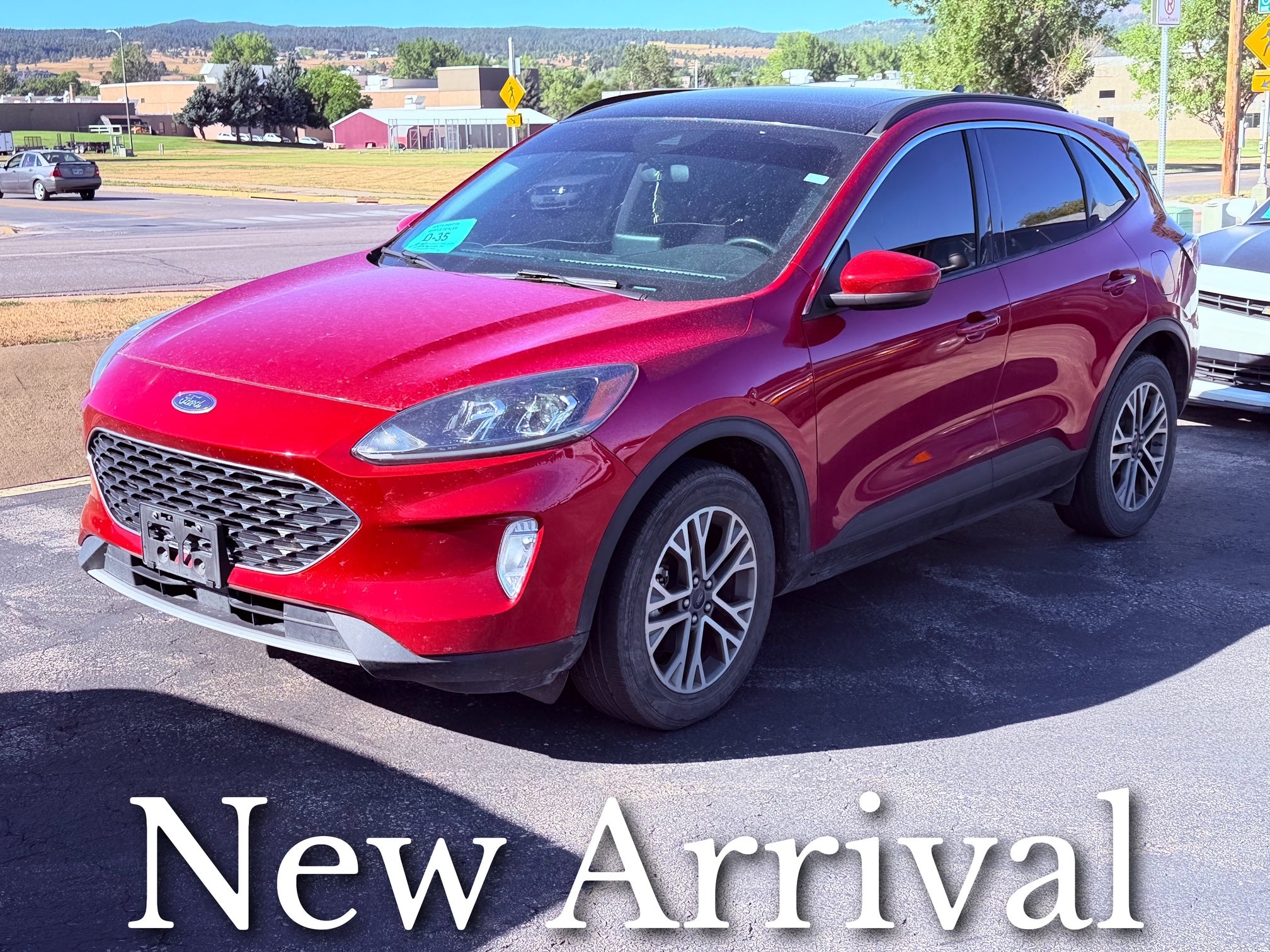 Red 2021 Ford Escape SUV / Crossover All-Wheel Drive Automatic