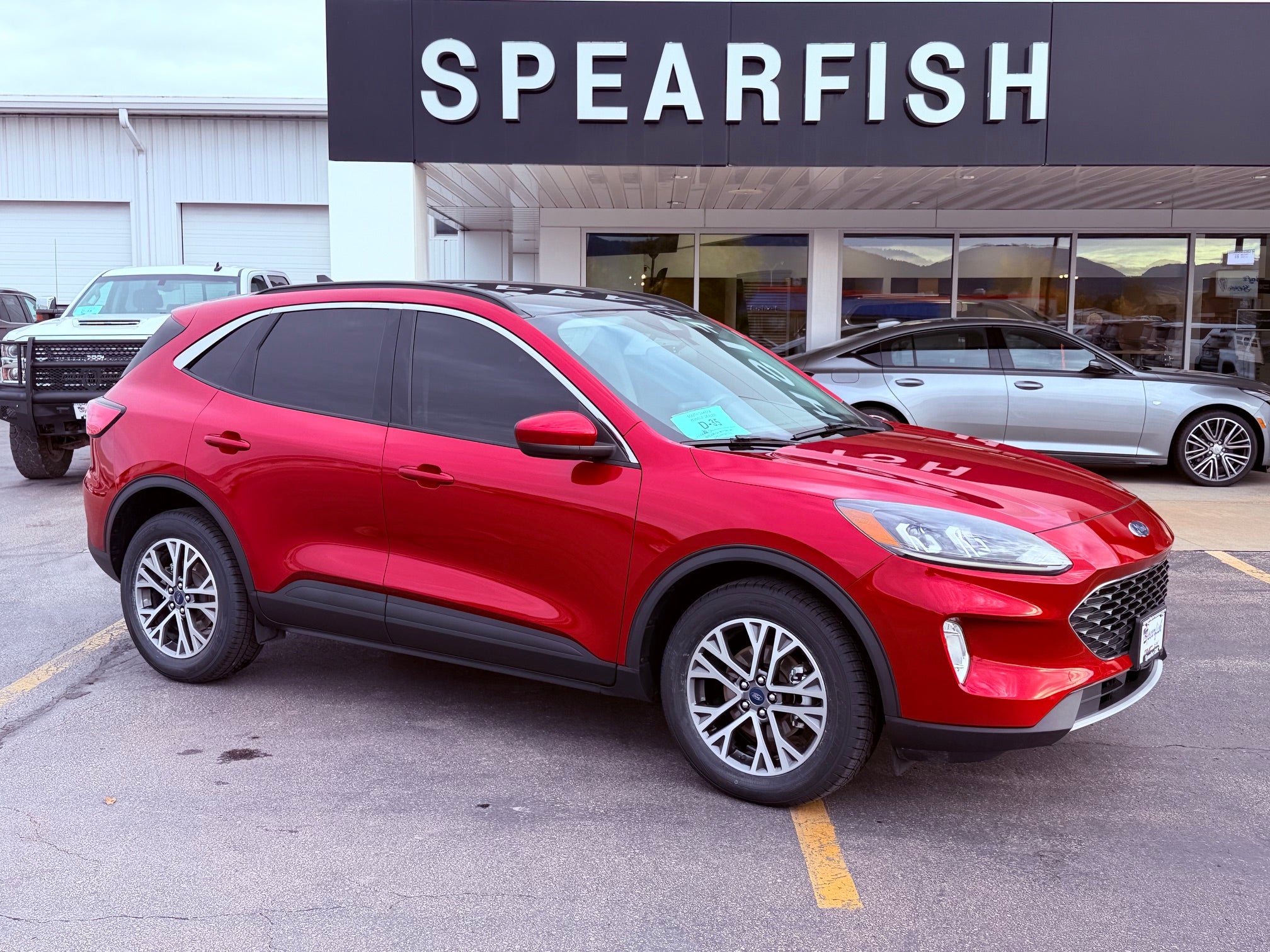 Red 2021 Ford Escape SUV / Crossover All-Wheel Drive Automatic