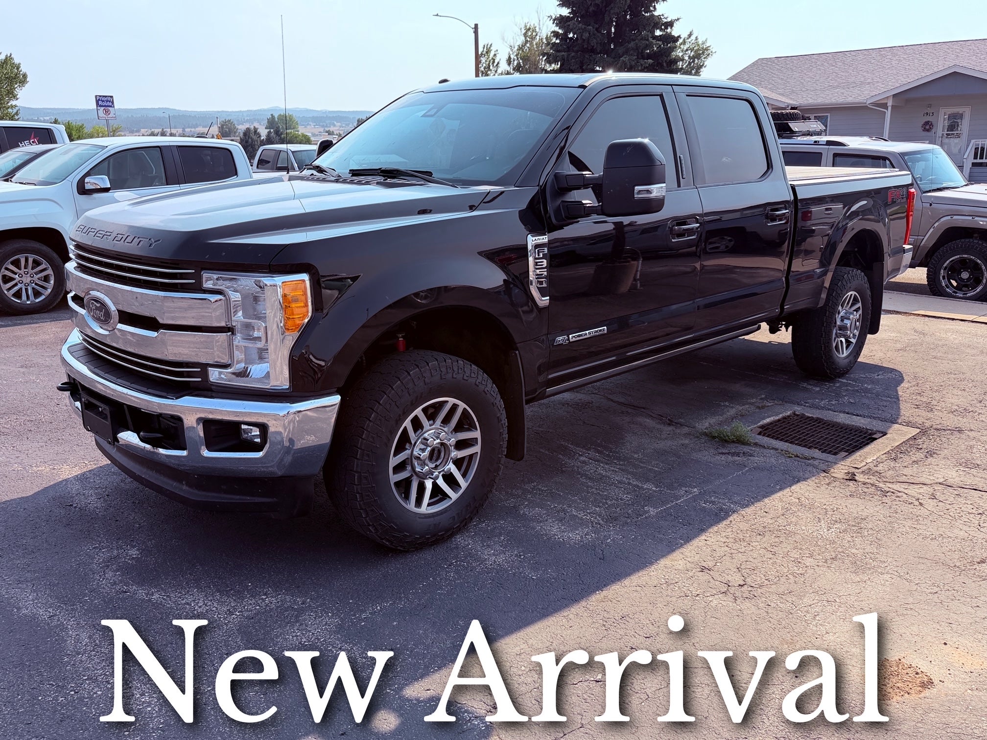 Black 2017 Ford F-350 Super Duty Pickup Truck Four-Wheel Drive 6-Speed Automatic