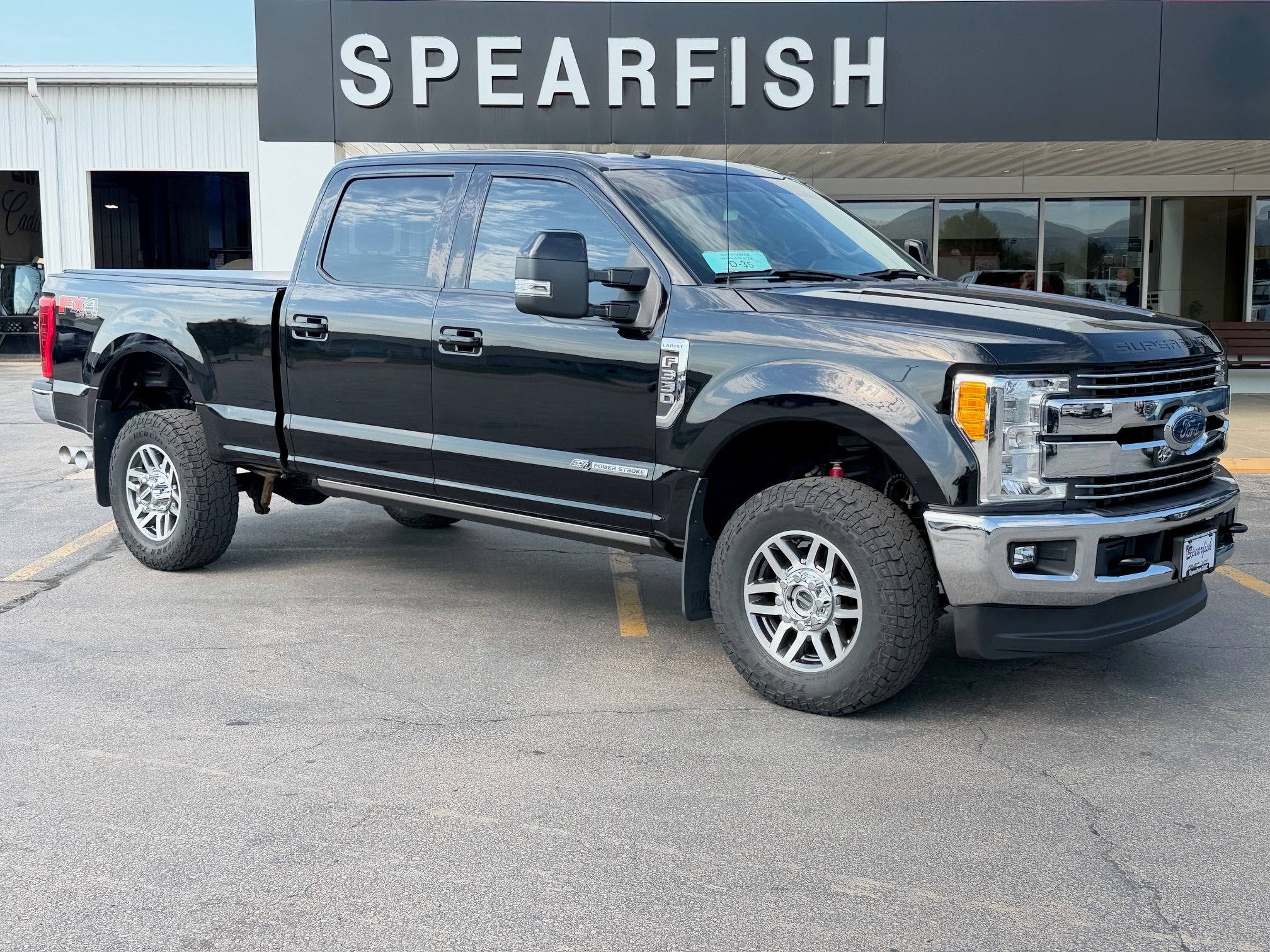 Black 2017 Ford F-350 Super Duty Pickup Truck Four-Wheel Drive 6-Speed Automatic