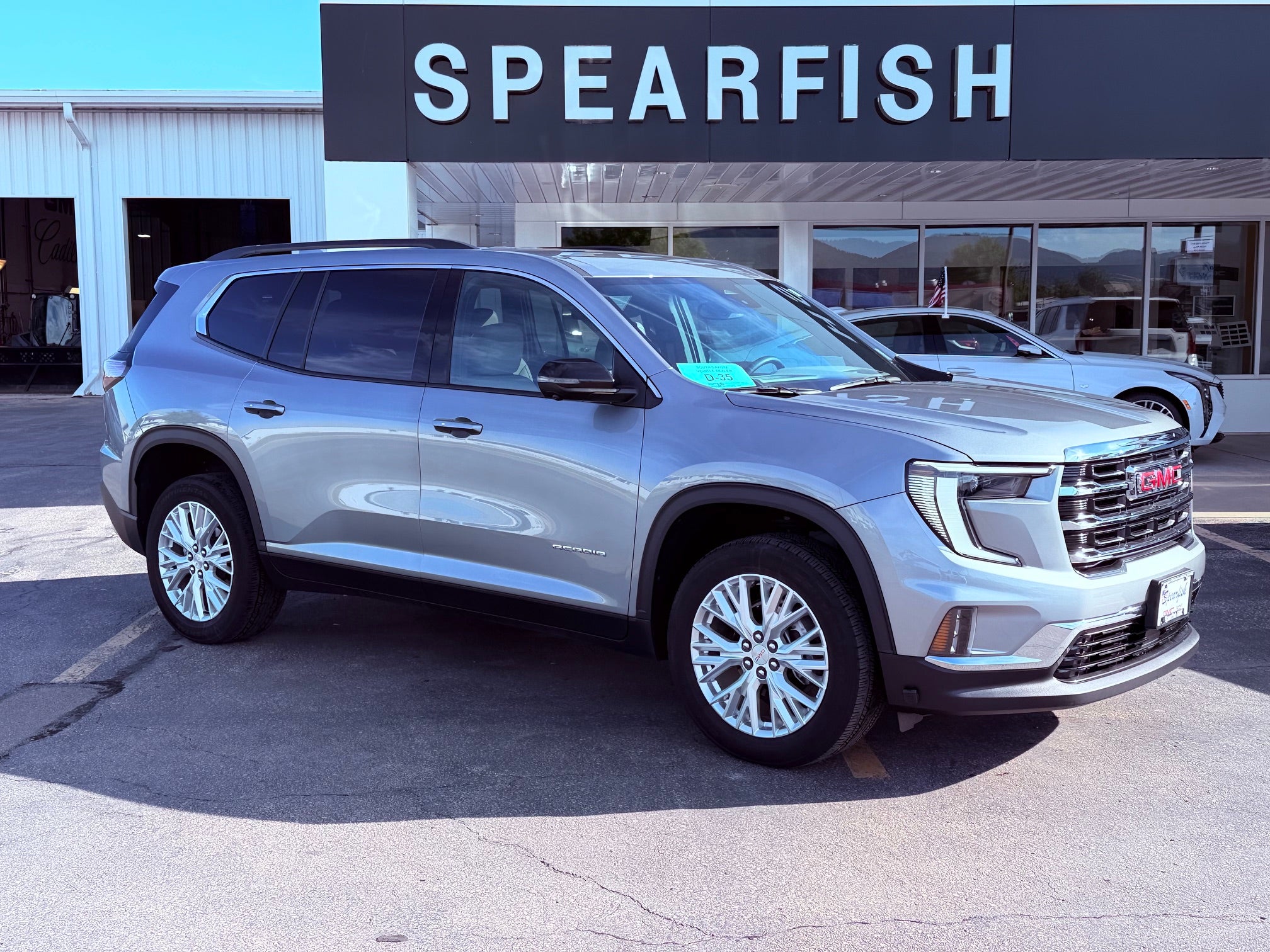 Sterling Metallic 2024 GMC Acadia SUV / Crossover Four-Wheel Drive Automatic