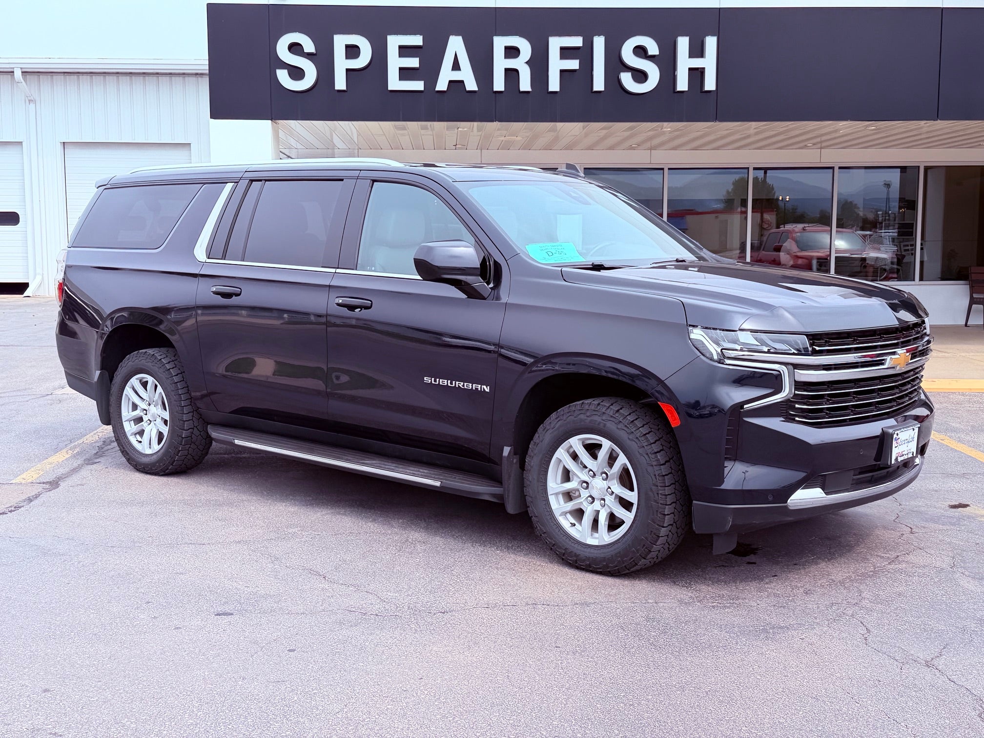 Midnight Blue Metallic 2022 Chevrolet Suburban SUV / Crossover Four-Wheel Drive Automatic