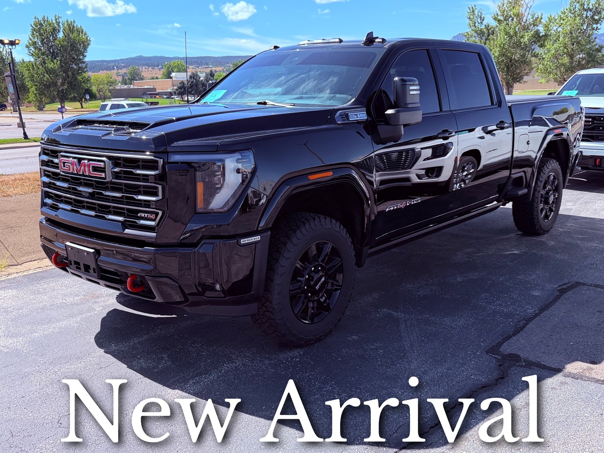 Onyx Black 2025 GMC Sierra 2500HD Pickup Truck Four-Wheel Drive Automatic
