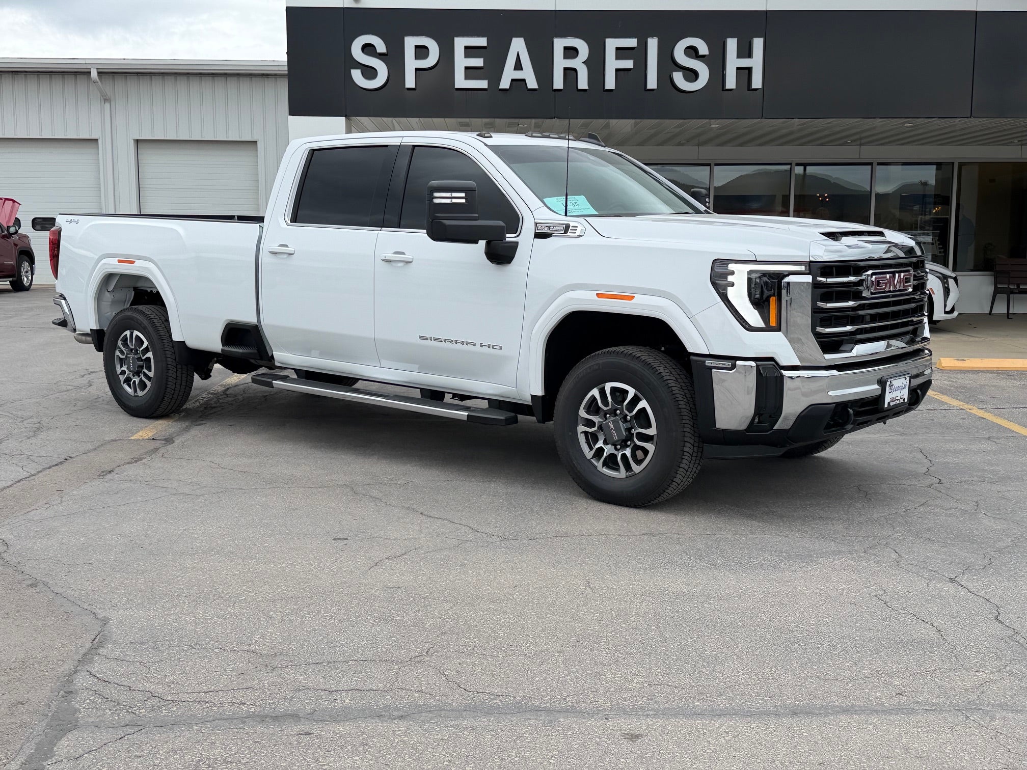 Summit White 2026 GMC Sierra 3500HD Pickup Truck Four-Wheel Drive Automatic