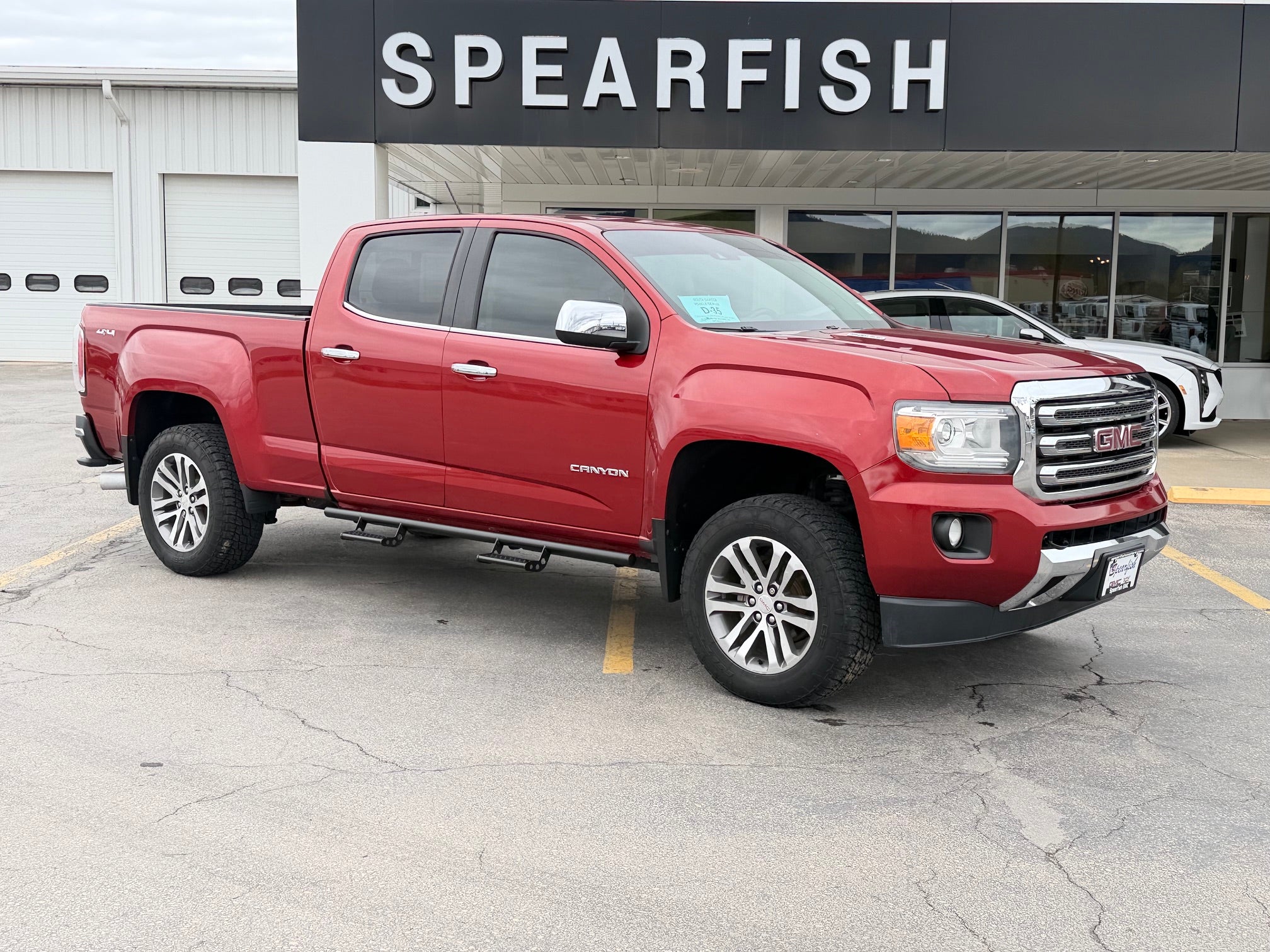 Copper Red Metallic 2016 GMC Canyon Pickup Truck Four-Wheel Drive Automatic