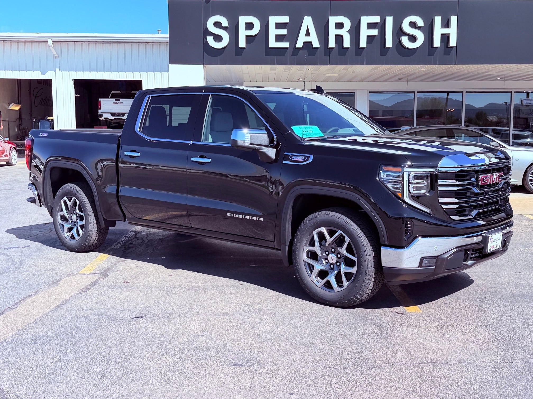 Onyx Black 2026 GMC Sierra 1500 Pickup Truck Four-Wheel Drive Automatic