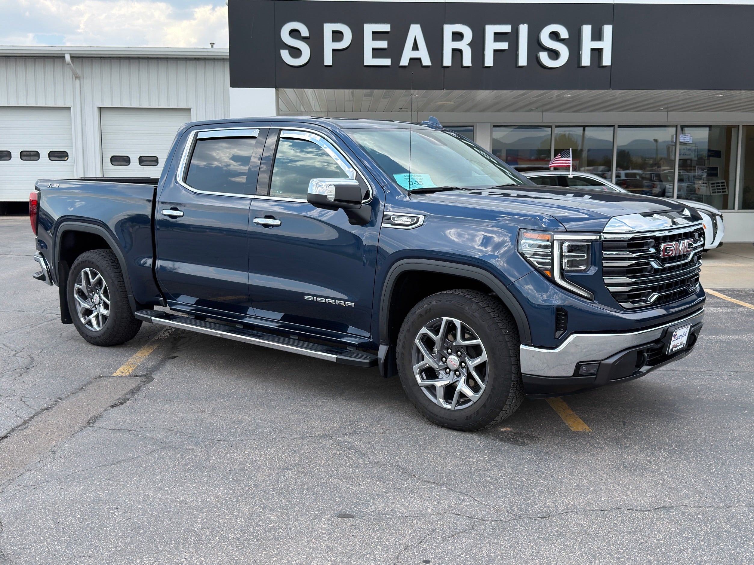 Pacific Blue Metallic 2023 GMC Sierra 1500 Pickup Truck Four-Wheel Drive Automatic
