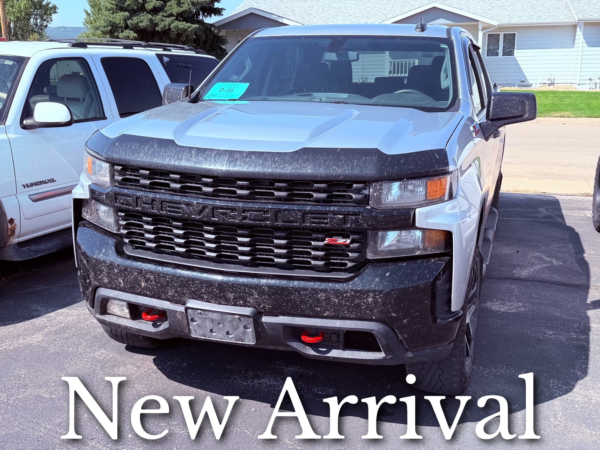 Silver Ice Metallic 2019 Chevrolet Silverado 1500 Pickup Truck Four-Wheel Drive Automatic