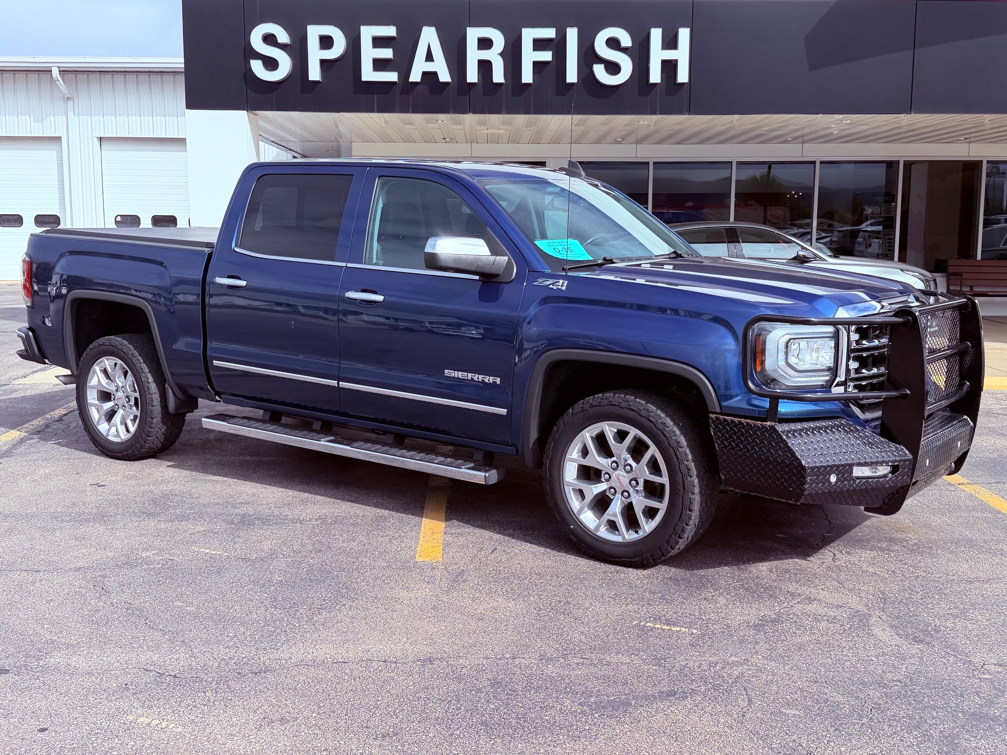 Stone Blue Metallic 2017 GMC Sierra 1500 Pickup Truck Four-Wheel Drive Automatic