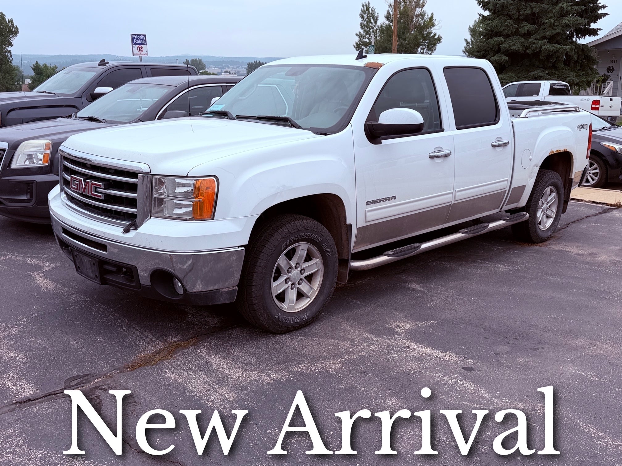 Summit White 2012 GMC Sierra 1500 Pickup Truck Four-Wheel Drive Automatic