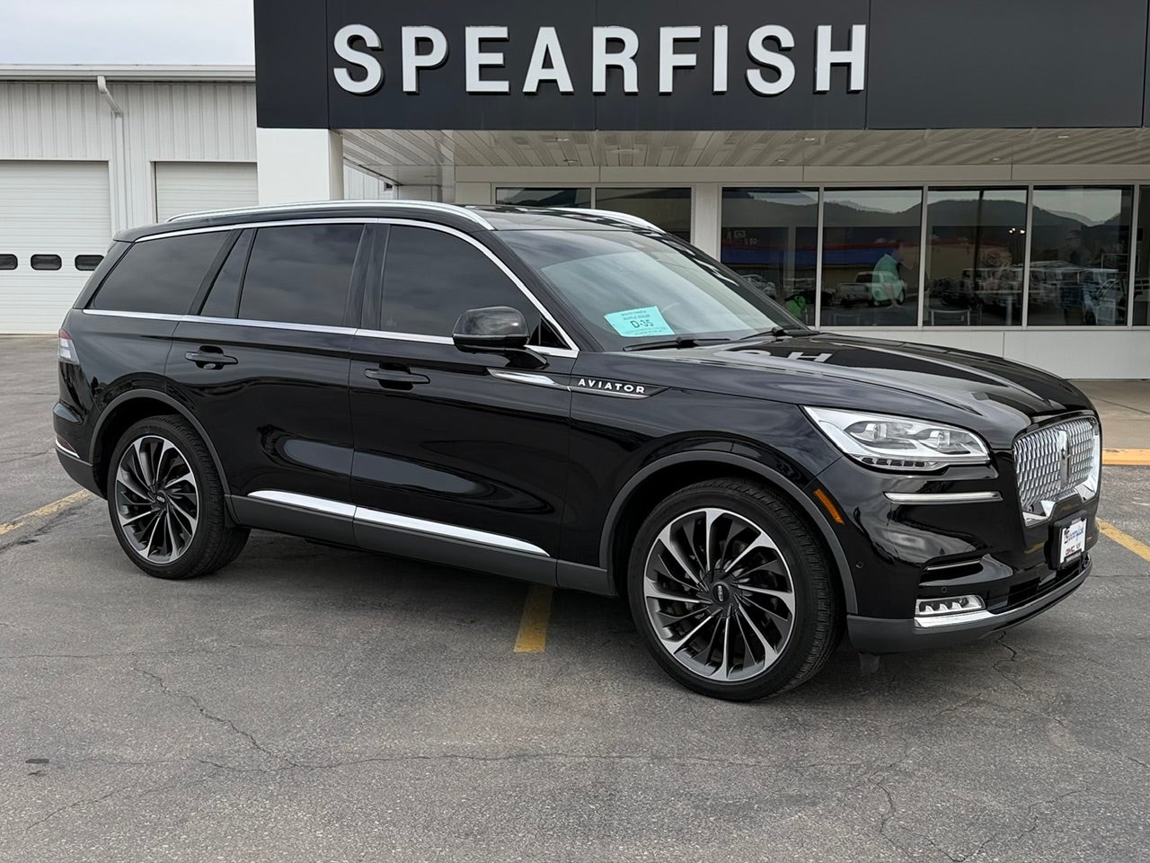 Black 2020 Lincoln Aviator Reserve AWD SUV / Crossover All-Wheel Drive 