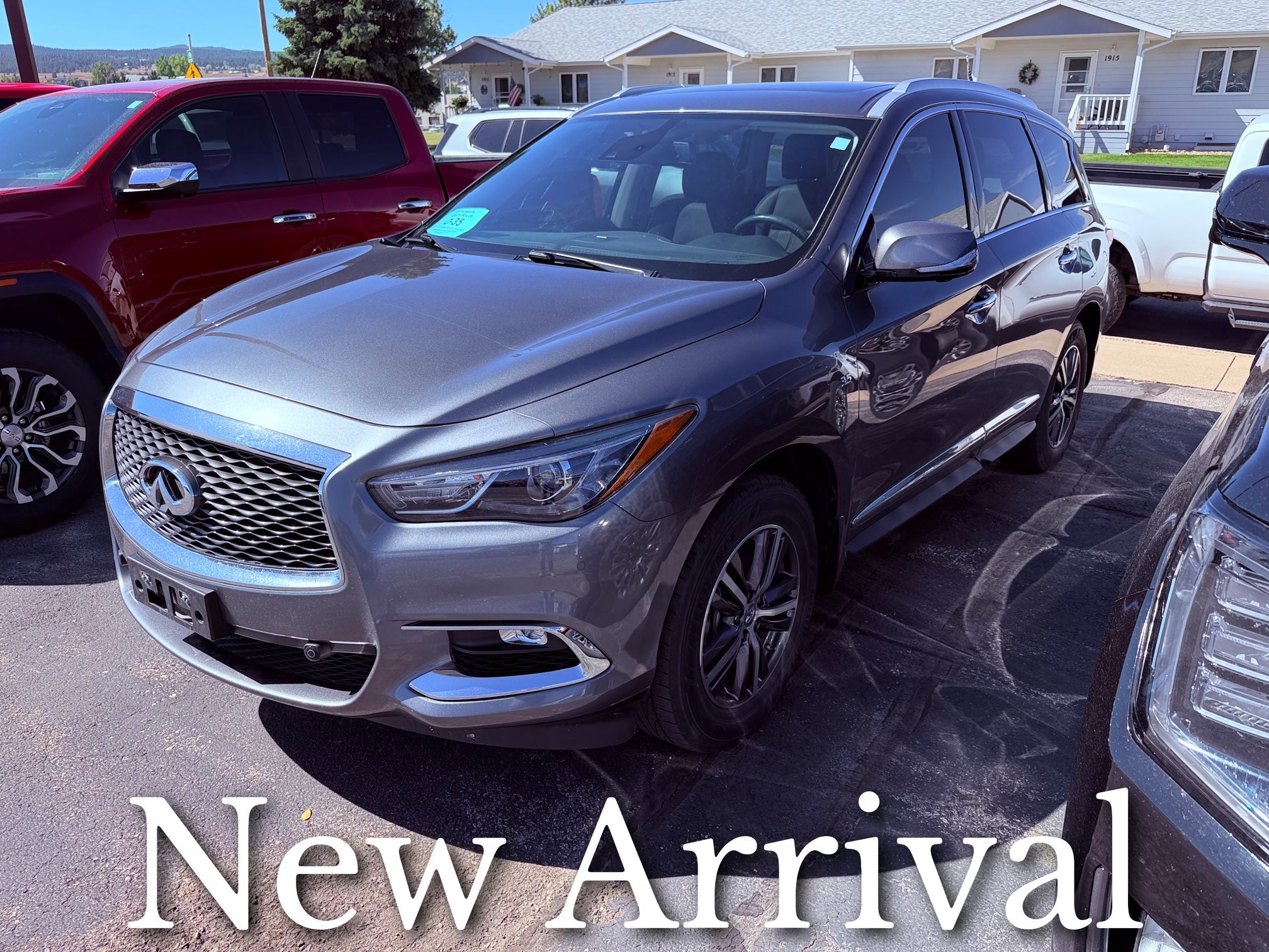 Gray 2019 INFINITI QX60 SUV / Crossover All-Wheel Drive 