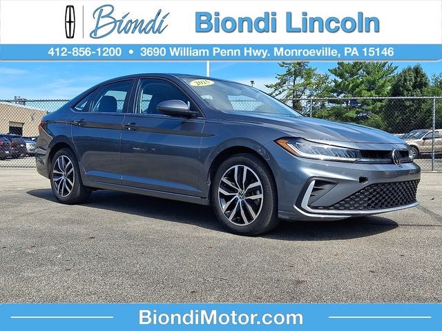 Gray 2025 Volkswagen Jetta Sedan Front-Wheel Drive 8-Speed Automatic