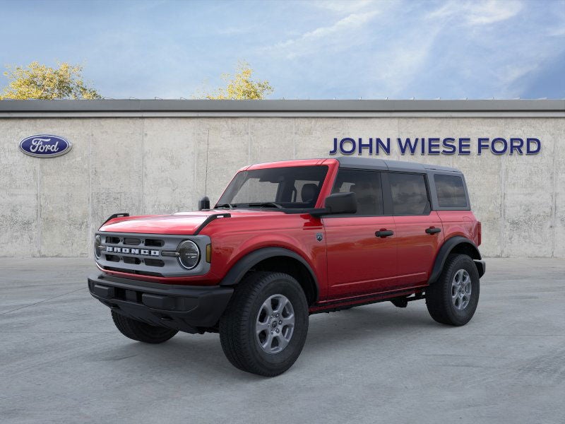 Ruby Red Metallic Tinted Clearcoat 2025 Ford Bronco Big Bend 4-Door 4WD SUV / Crossover Four-Wheel Drive Automatic