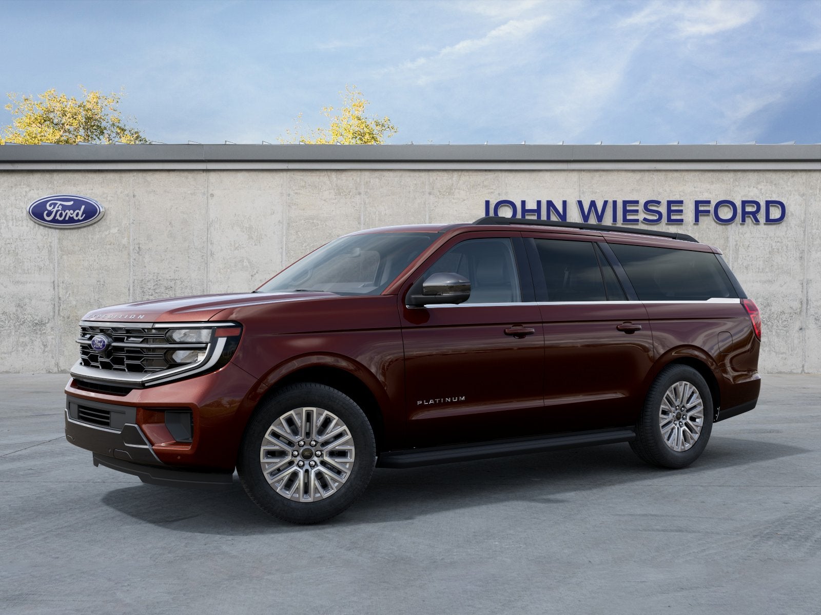 Bronze Fire Metallic Tinted Clearcoat 2027 Ford Expedition SUV / Crossover Four-Wheel Drive Automatic
