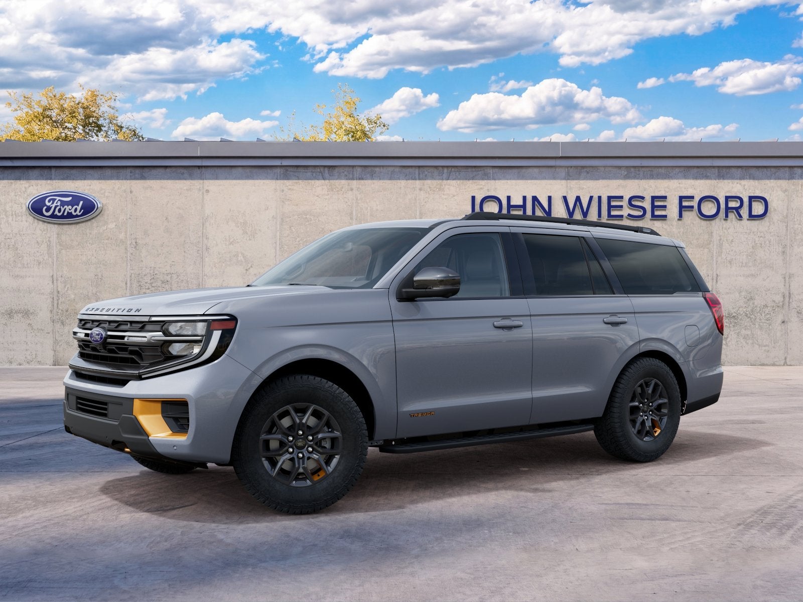 Glacier Gray Metallic Tri-Coat 2027 Ford Expedition SUV / Crossover Four-Wheel Drive Automatic