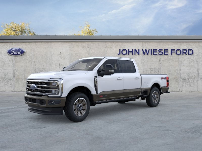 Star White Metallic Tri-Coat 2026 Ford F-350 Super Duty King Ranch Crew Cab 4WD Pickup Truck Four-Wheel Drive Automatic
