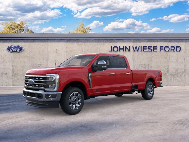 Race Red 2026 Ford F-350 Super Duty Pickup Truck Four-Wheel Drive Automatic
