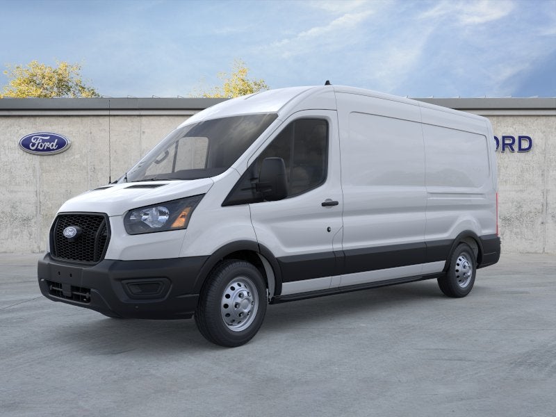 Oxford White 2026 Ford Transit Cargo Van All-Wheel Drive Automatic