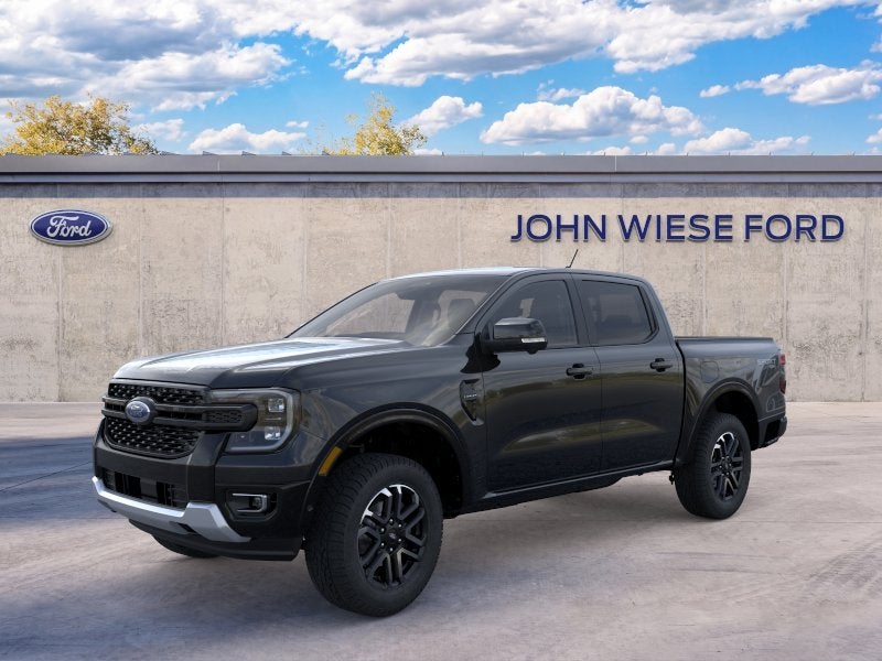 Shadow Black 2025 Ford Ranger Pickup Truck Four-Wheel Drive Automatic