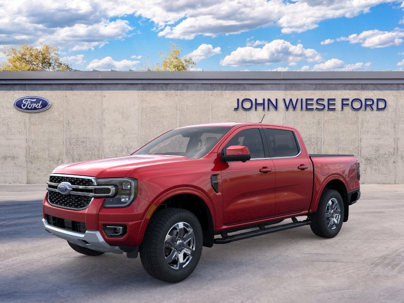 Ruby Red Metallic Tinted Clearcoat 2026 Ford Ranger Pickup Truck Four-Wheel Drive Automatic