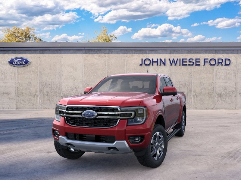 Ruby Red Metallic Tinted Clearcoat 2026 Ford Ranger Pickup Truck Four-Wheel Drive Automatic