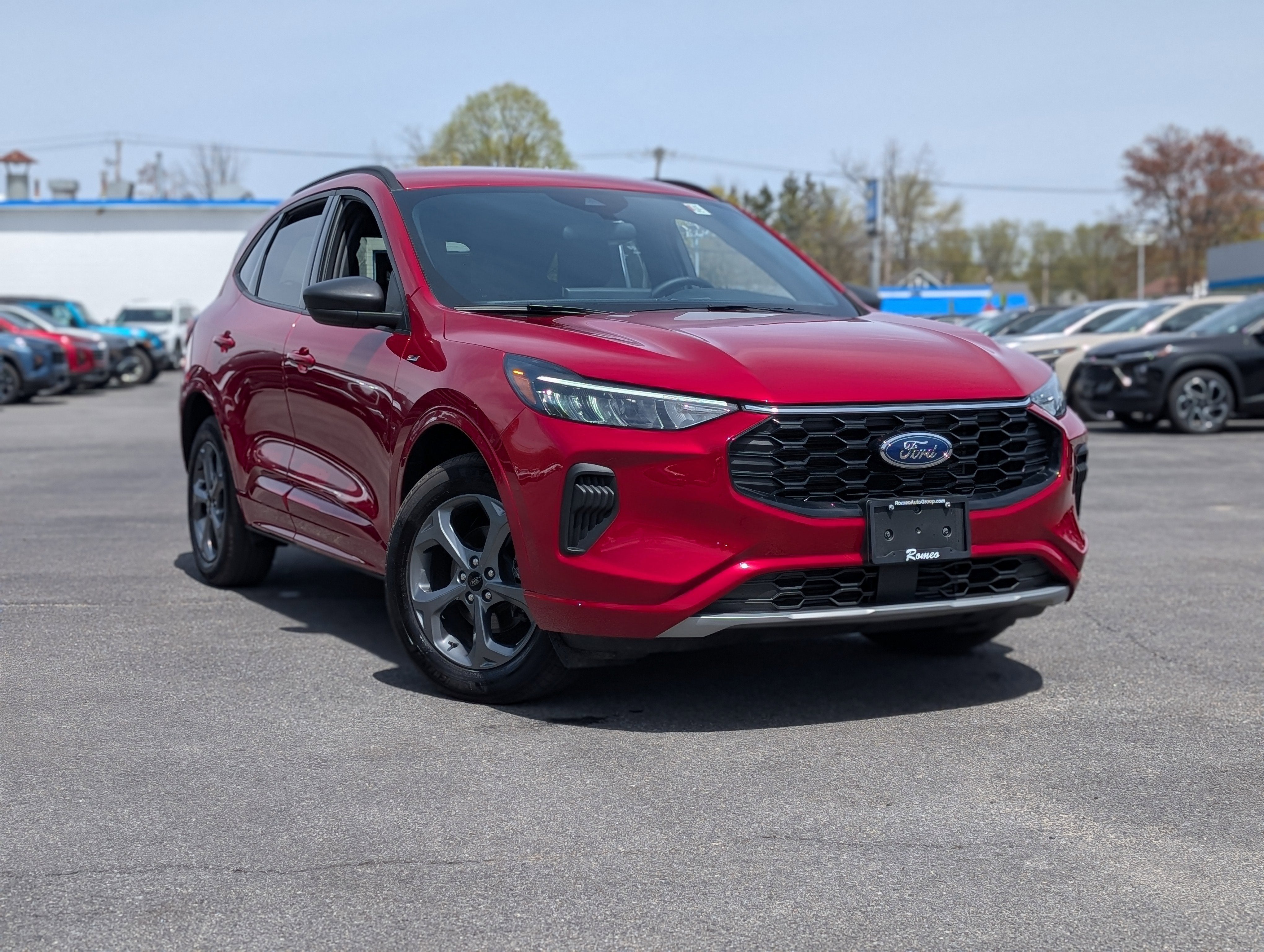 Red 2024 Ford Escape ST-Line AWD SUV / Crossover All-Wheel Drive Automatic