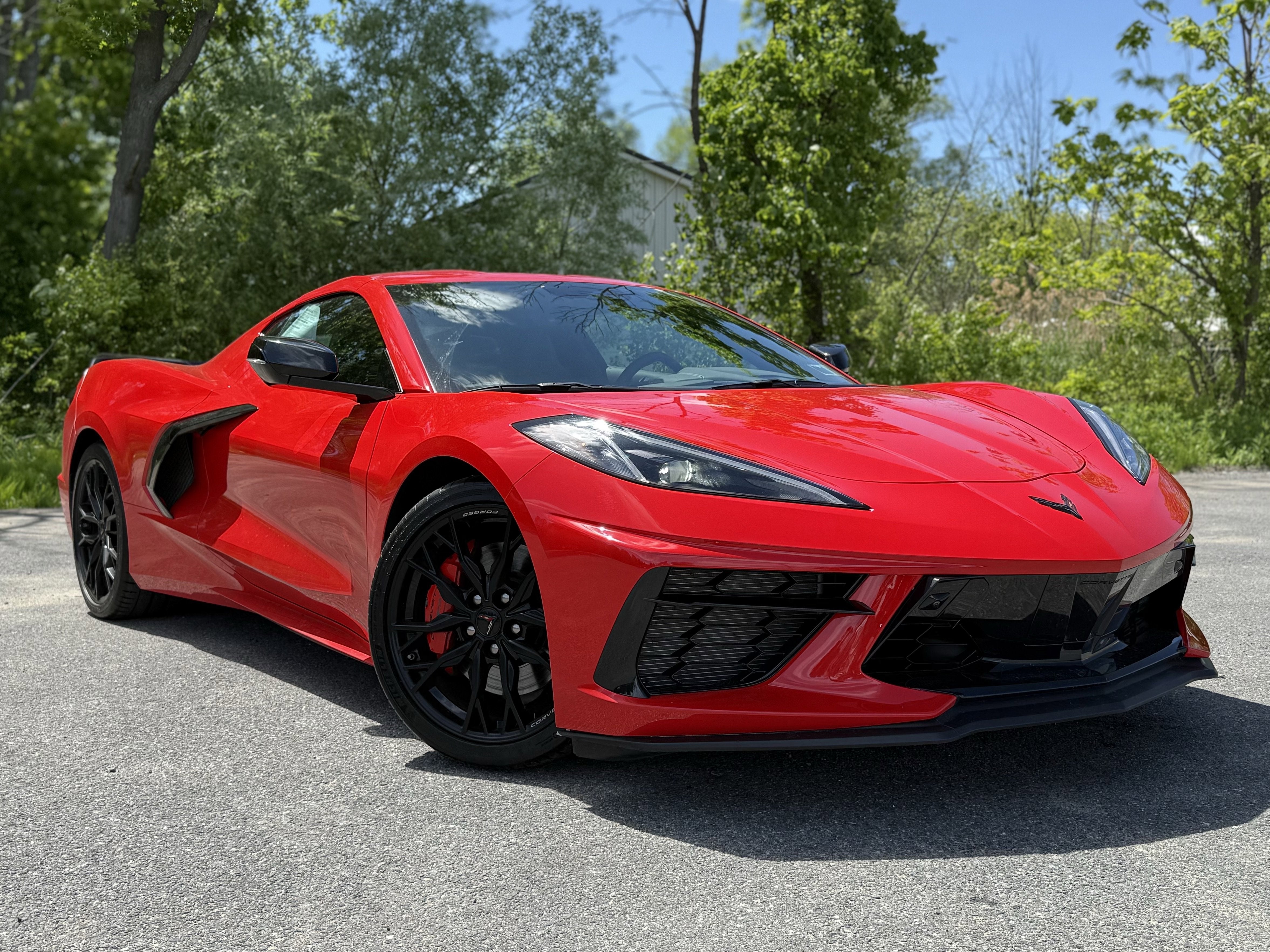 Torch Red 2024 Chevrolet Corvette Stingray 2LT Coupe RWD Coupe Rear-Wheel Drive Automatic