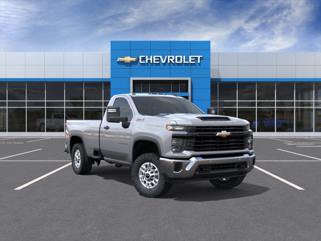 Sterling Gray Metallic 2026 Chevrolet Silverado 2500HD Pickup Truck Four-Wheel Drive Automatic