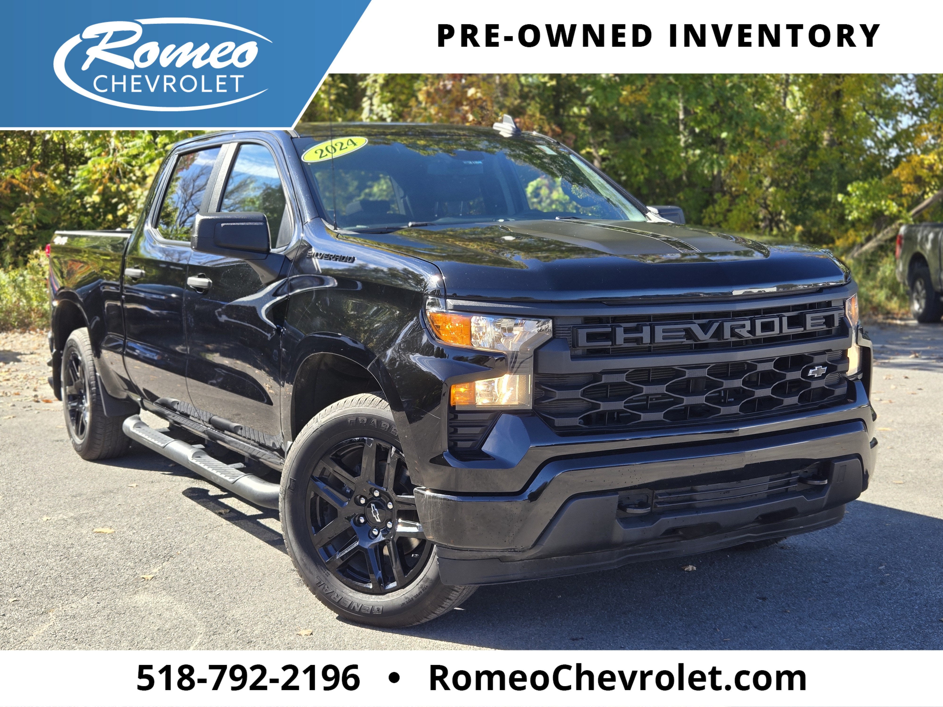 2024 Chevrolet Silverado 1500 Custom Crew Cab 4WD