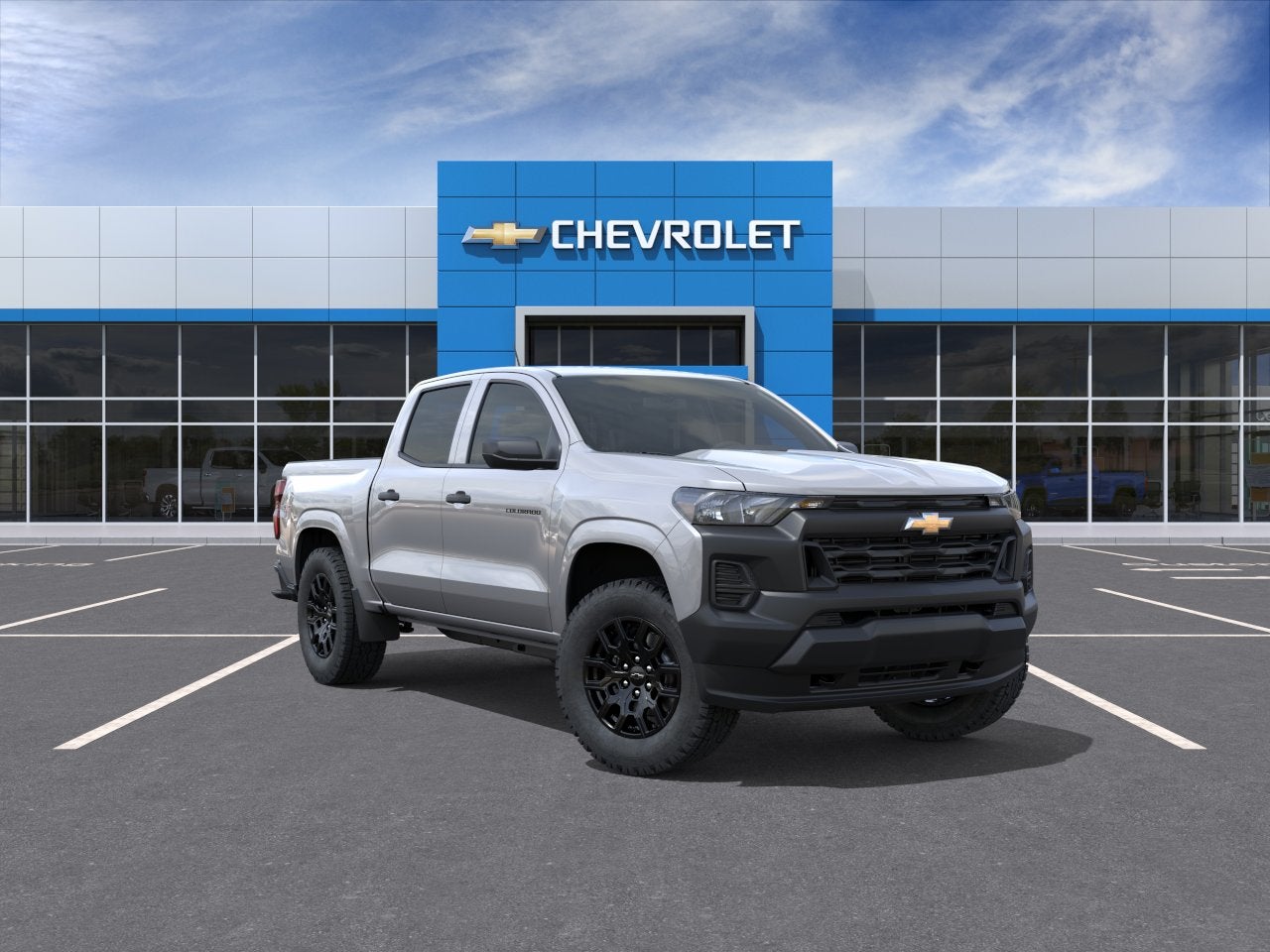 Sterling Gray Metallic 2026 Chevrolet Colorado Pickup Truck Four-Wheel Drive Automatic