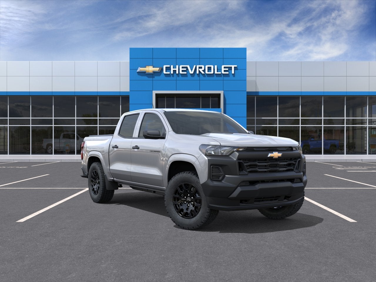 Sterling Gray Metallic 2026 Chevrolet Colorado Pickup Truck Four-Wheel Drive Automatic