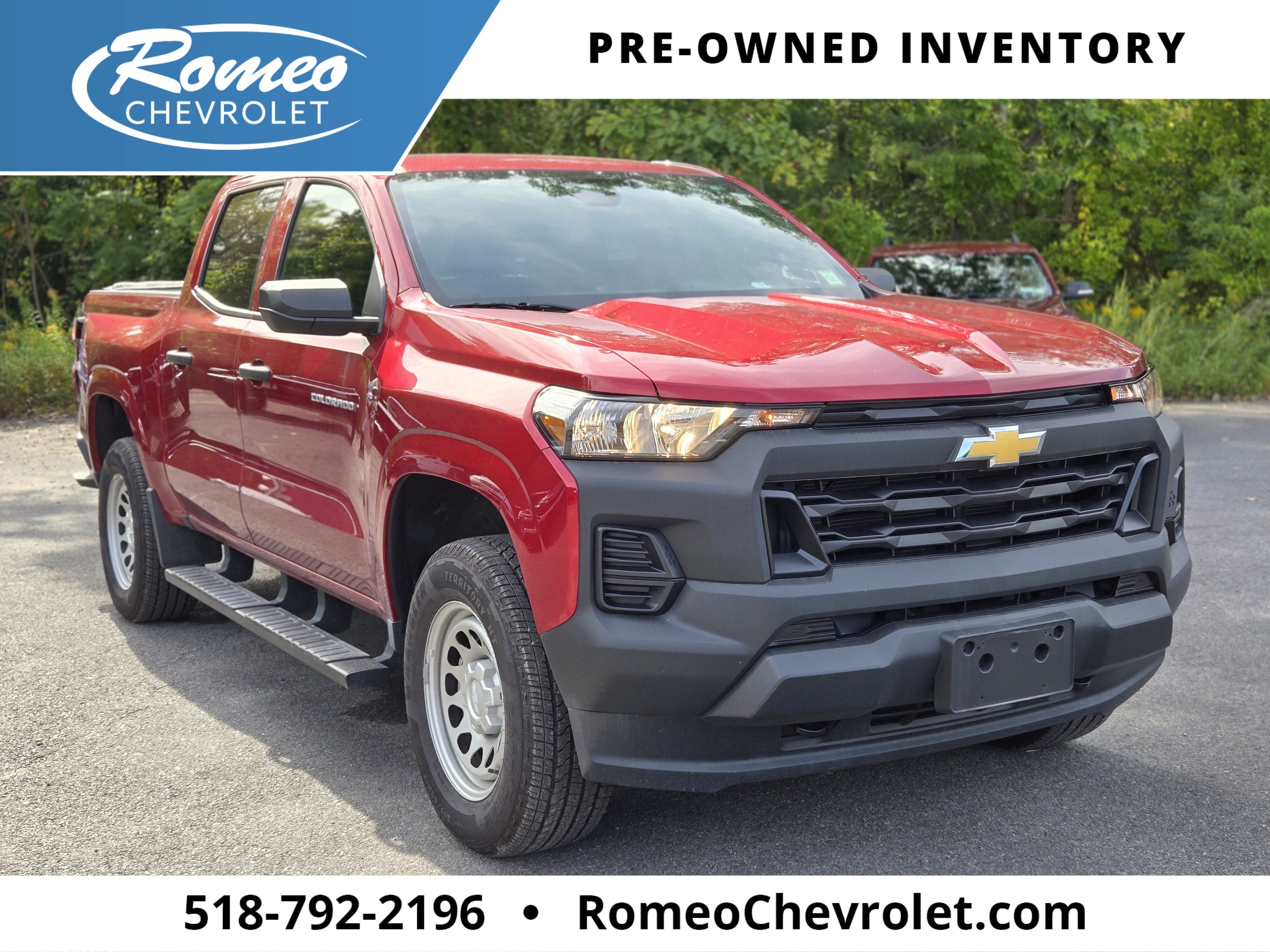 Radiant Red Tintcoat 2026 Chevrolet Colorado Pickup Truck Four-Wheel Drive Automatic
