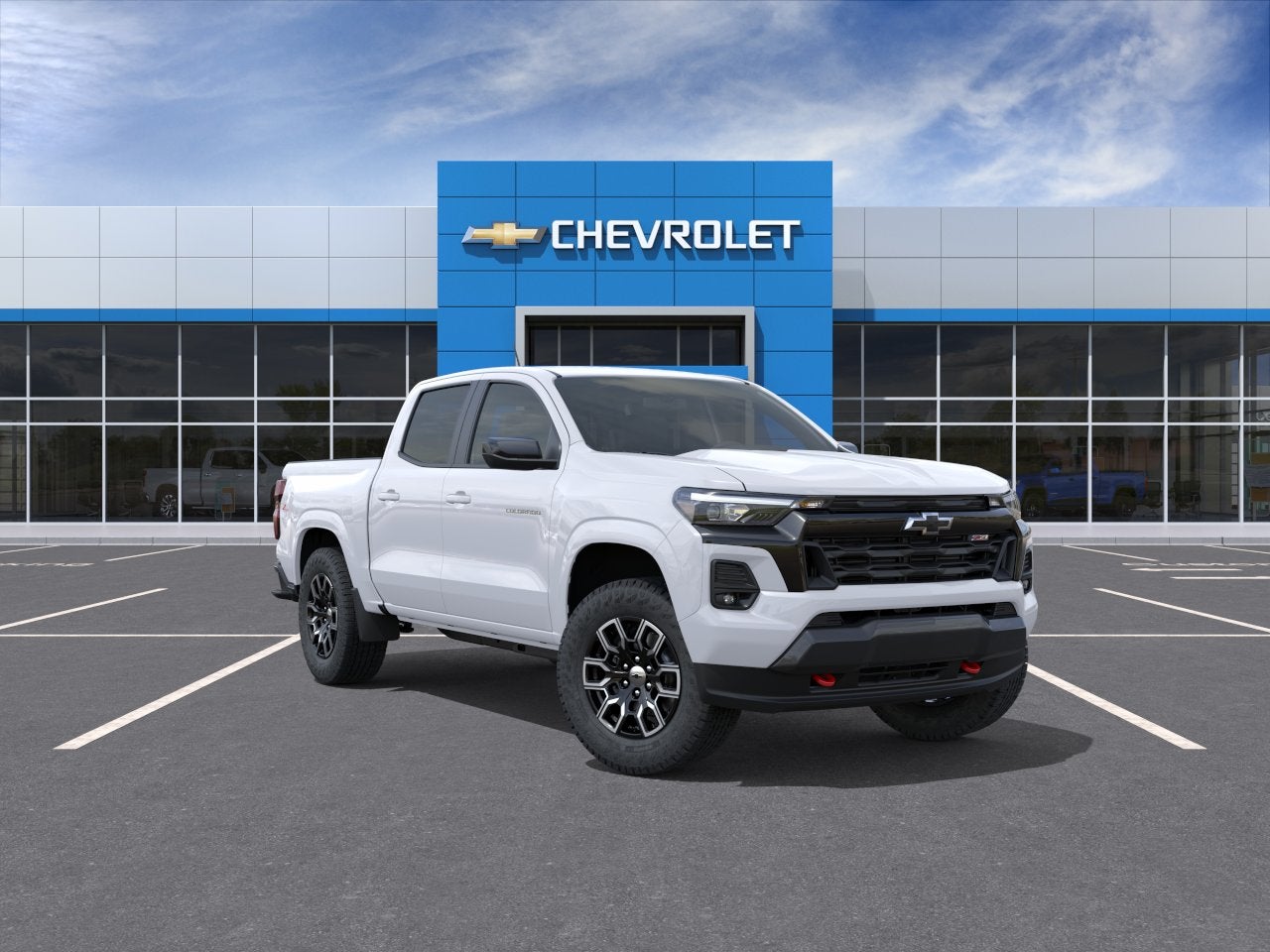 Summit White 2026 Chevrolet Colorado Pickup Truck Four-Wheel Drive Automatic