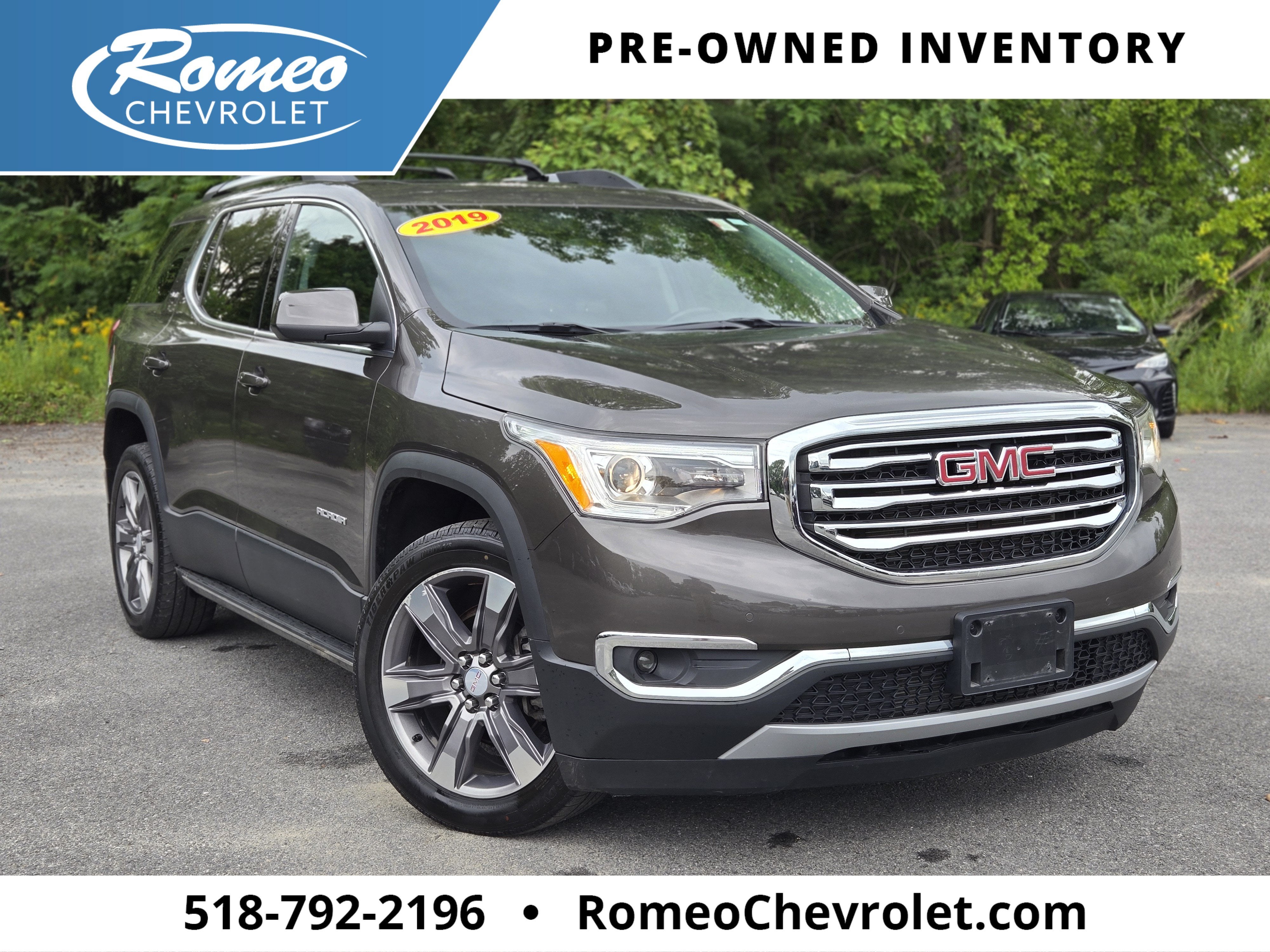 Smokey Quartz Metallic 2019 GMC Acadia SUV / Crossover Four-Wheel Drive Automatic