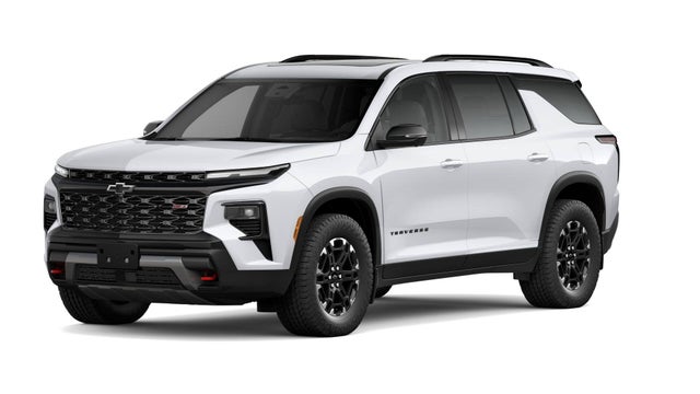 Polar White Tricoat 2027 Chevrolet Traverse SUV / Crossover Four-Wheel Drive Automatic