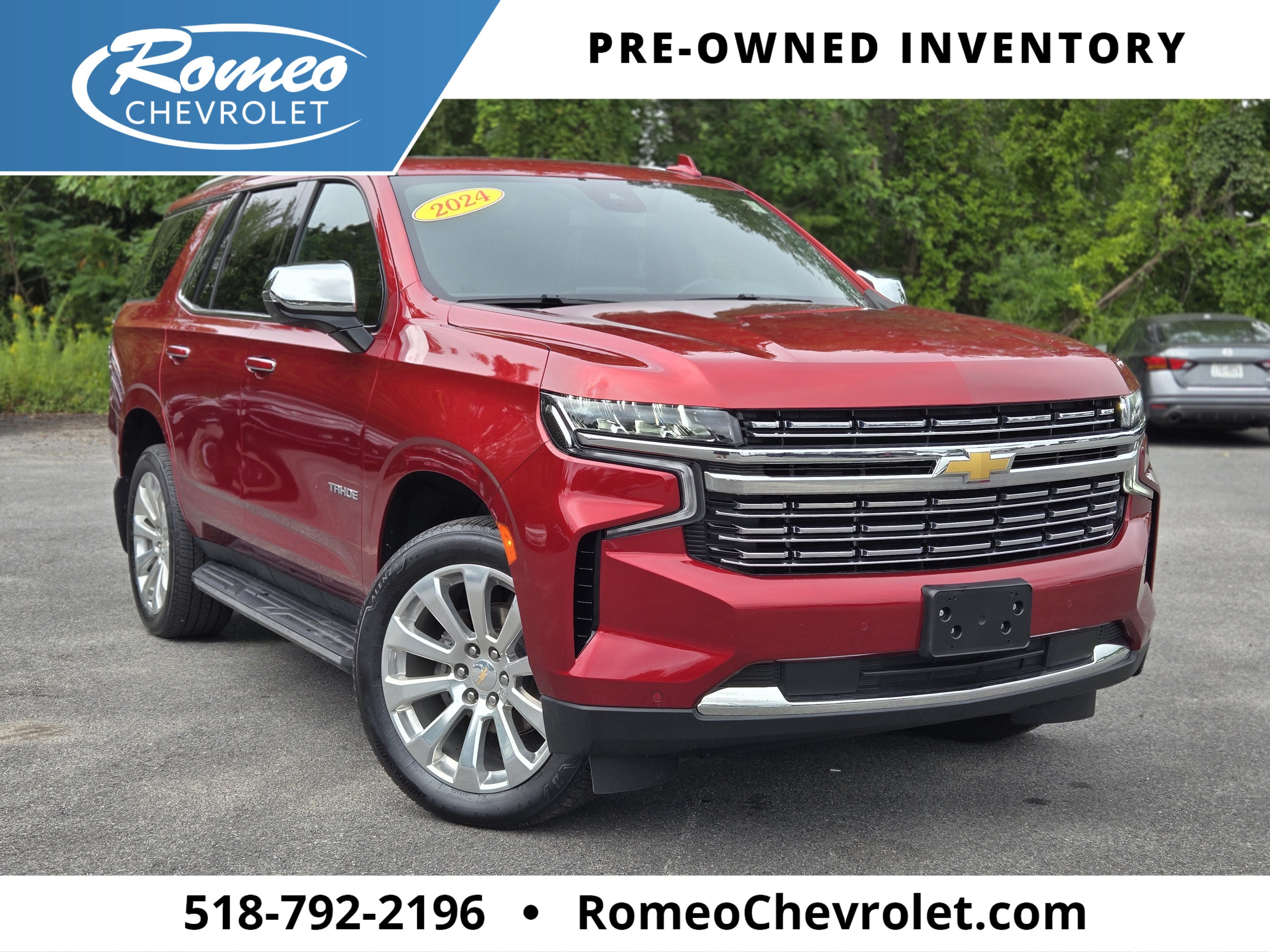 Radiant Red Tintcoat 2024 Chevrolet Tahoe SUV / Crossover Four-Wheel Drive Automatic