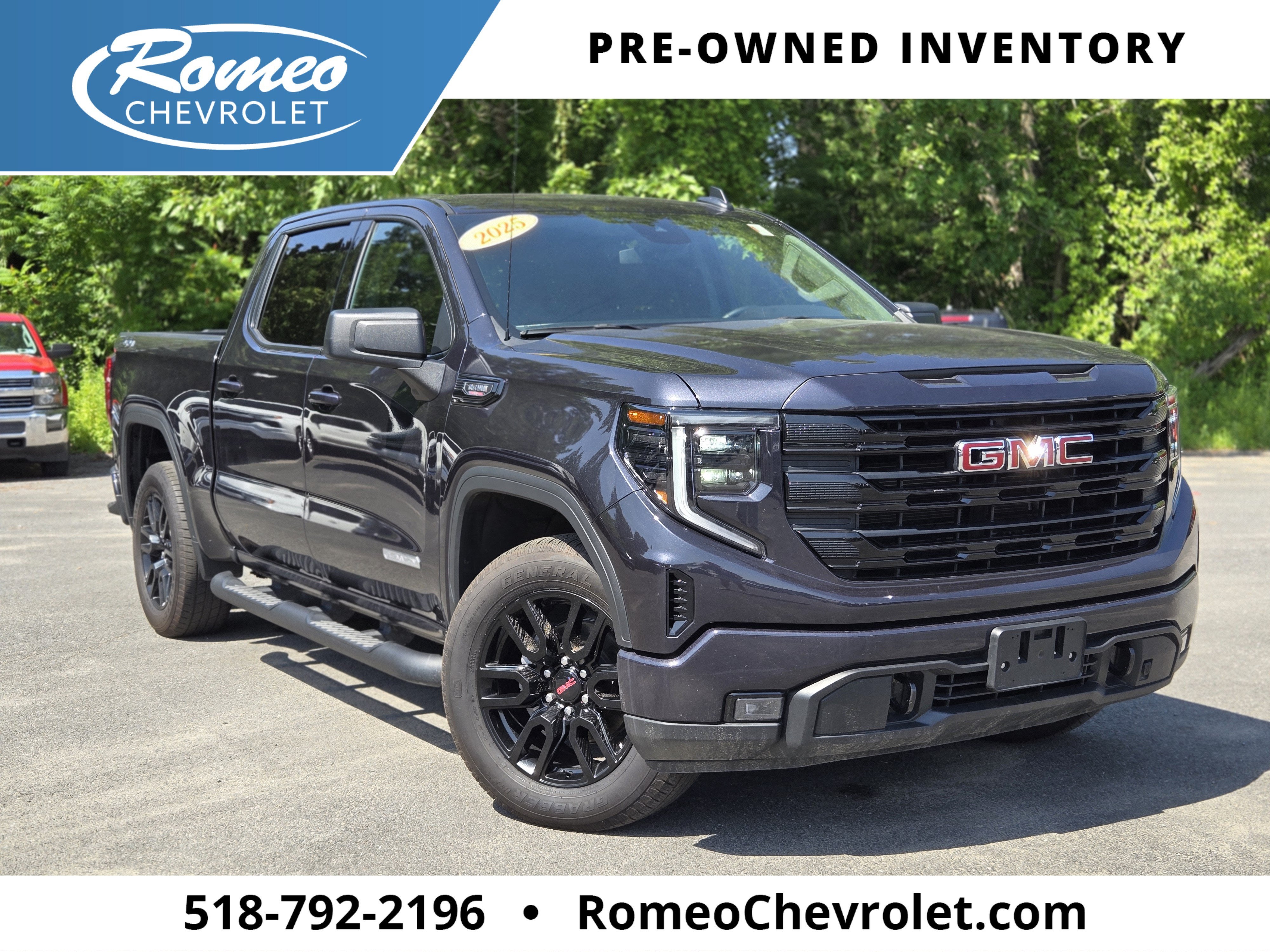 Titanium Rush Metallic 2025 GMC Sierra 1500 Pickup Truck Four-Wheel Drive Automatic