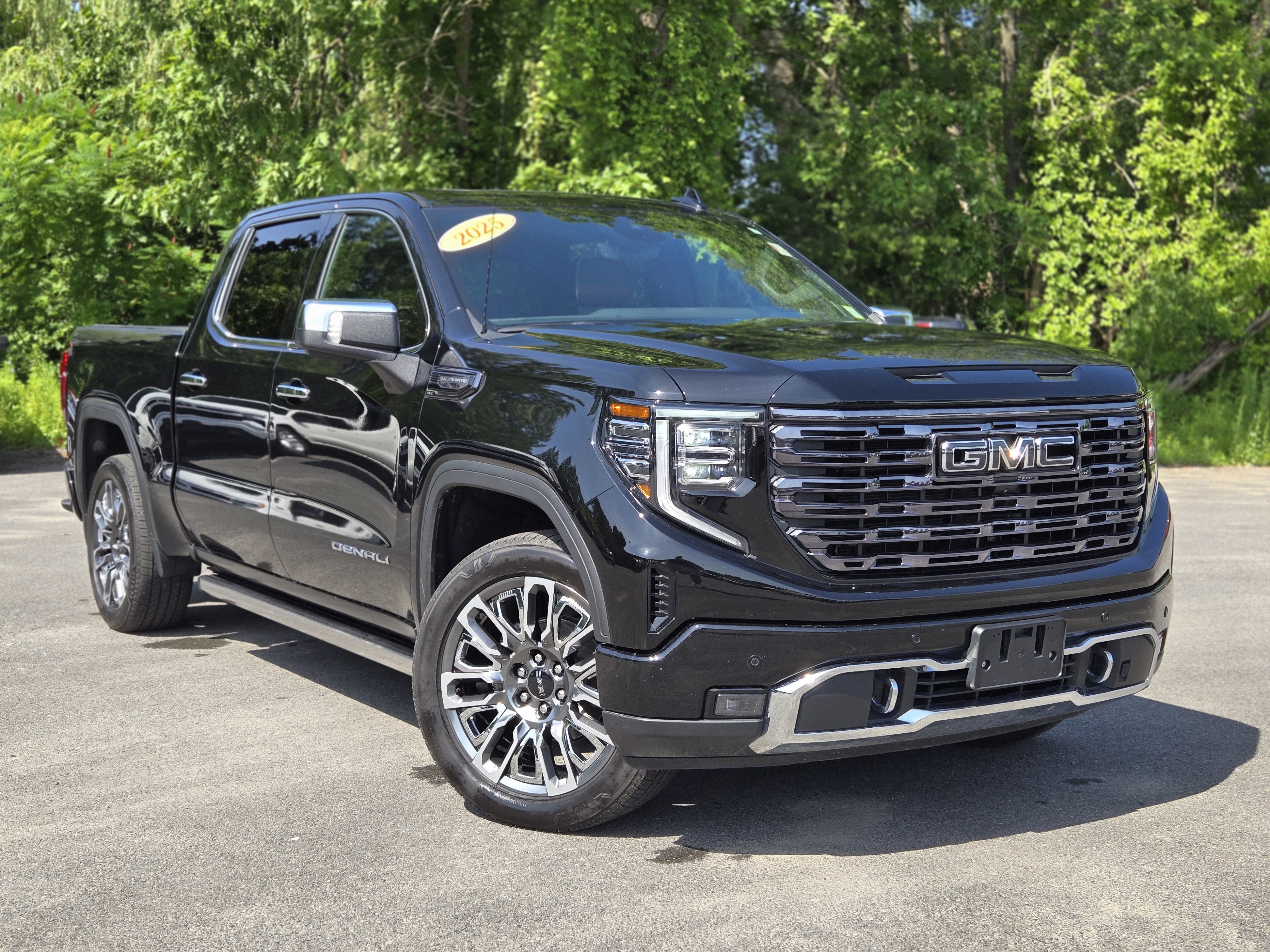 Onyx Black 2025 GMC Sierra 1500 Pickup Truck Four-Wheel Drive Automatic